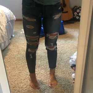 dark wash skinny jeans